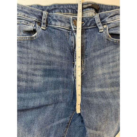 Simple Vera Vera Wang Womens High Rise Ankle Skinny Jeans Denim Stretch Size W29 - Picture 3 of 6